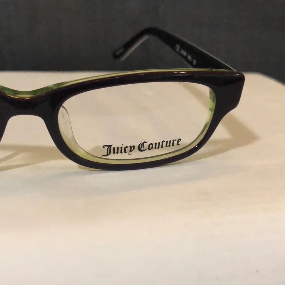 Juicy couture black and green juniors eyeglasses frames 918F OFA3 4615